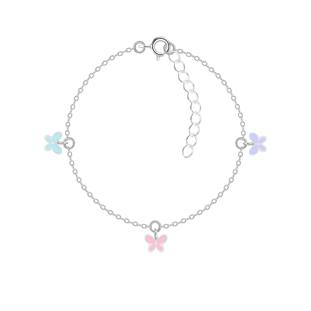 Silver Butterfly Bracelet