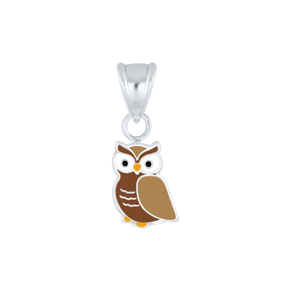 Silver Owl Pendant