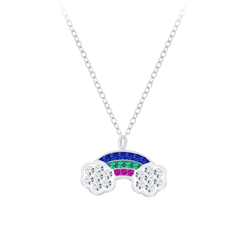 [10010152] Silver Rainbow Necklace