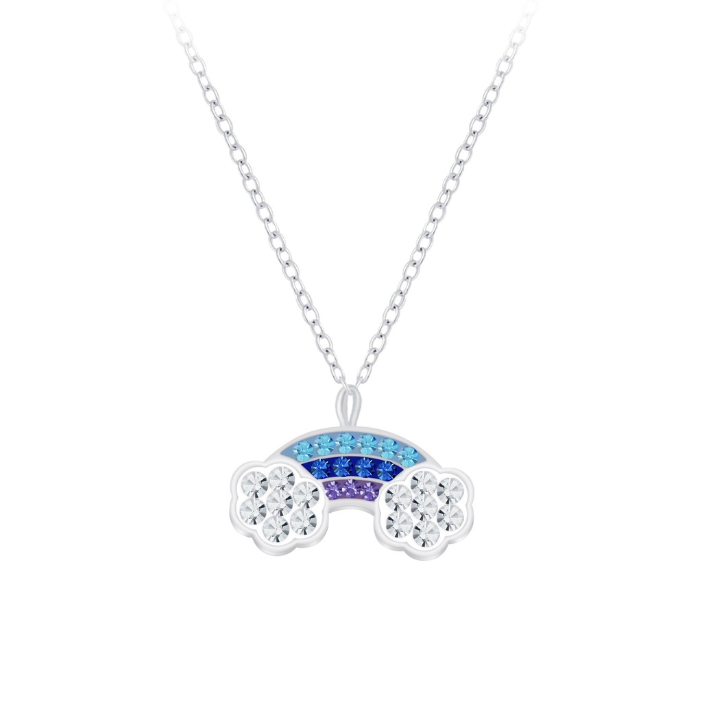 [10010154] Silver Rainbow Necklace