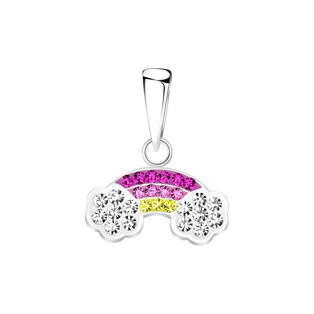 Silver Rainbow Pendant