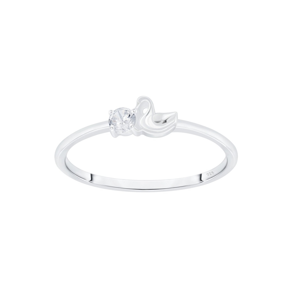 [10009513] Bague cygne en argent (EU 52 / US 6)