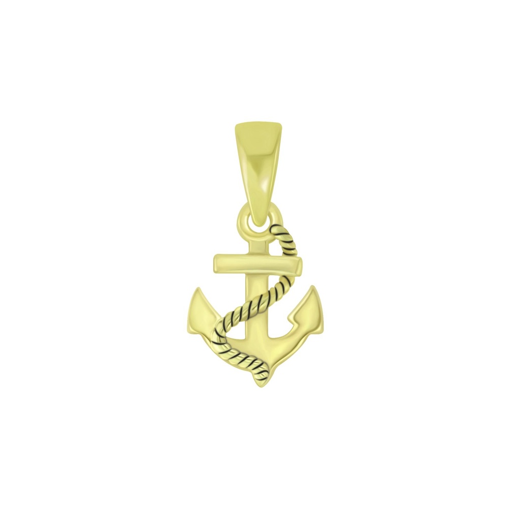 [10007076] Silver Anchor Pendant