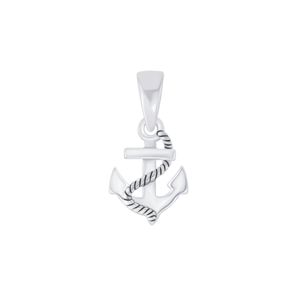 Silver Anchor Pendant