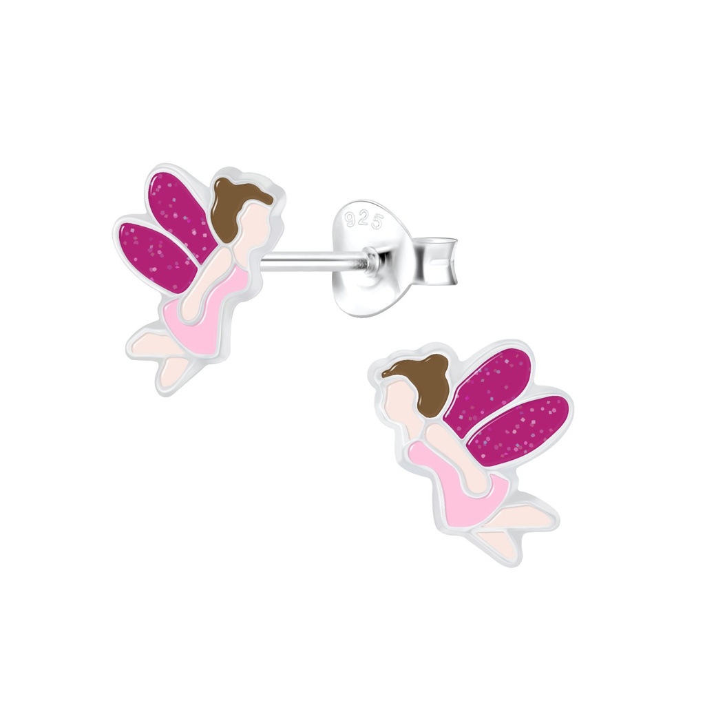 Puces d'oreilles fée en argent