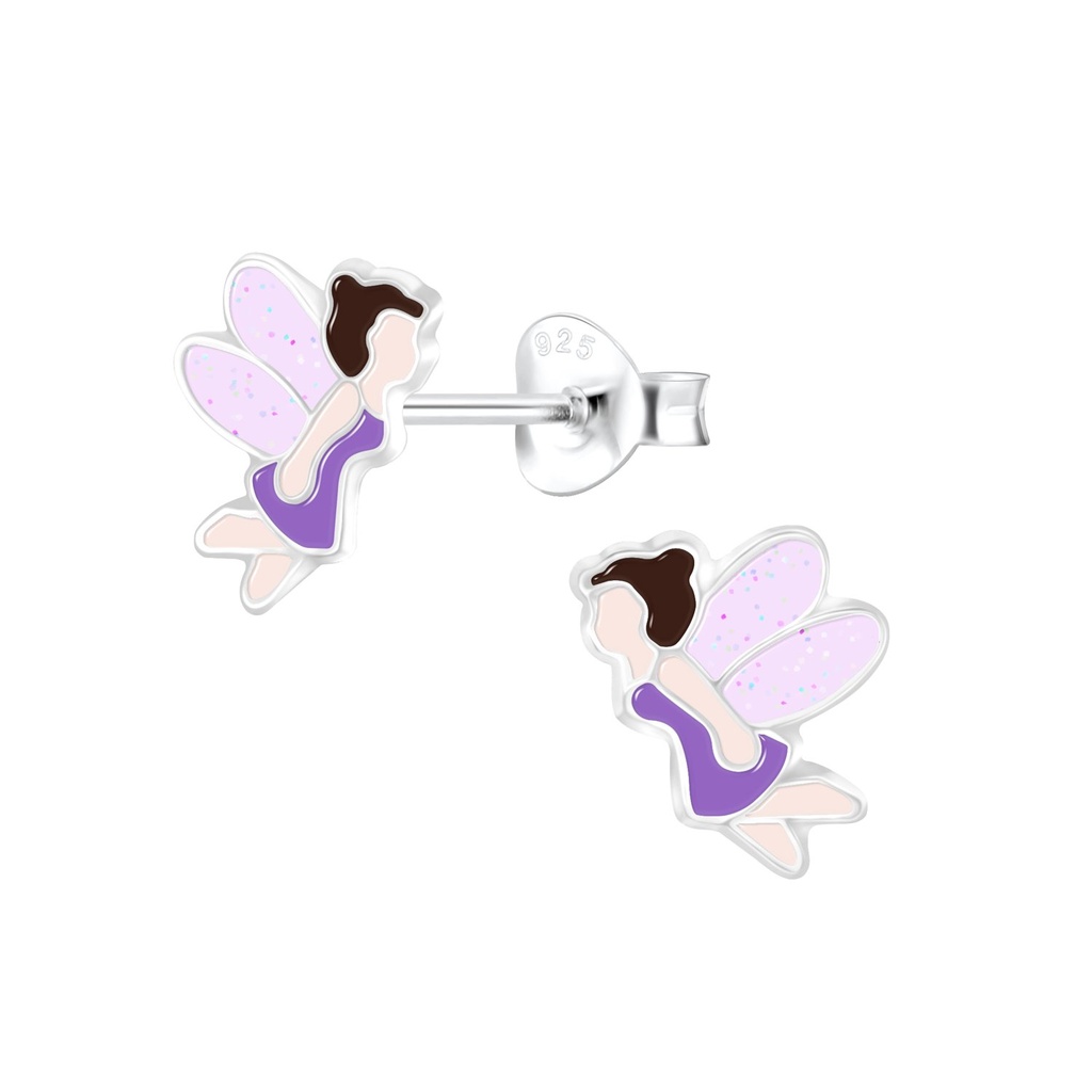 Puces d'oreilles fée en argent