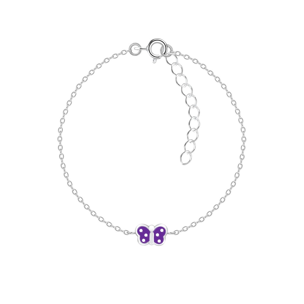 [10009866] Silver Butterfly Bracelet