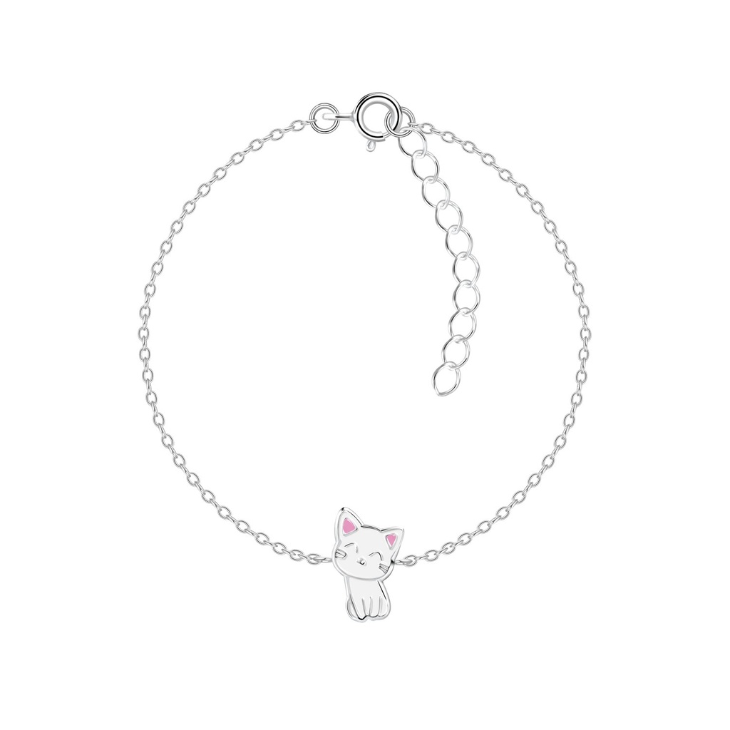 Silver Cat Bracelet