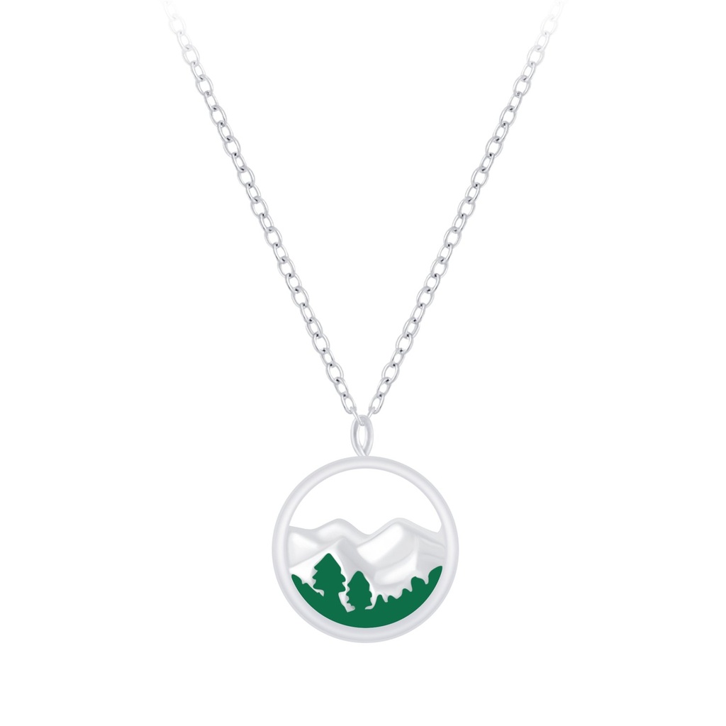 Silver Mountain Necklace