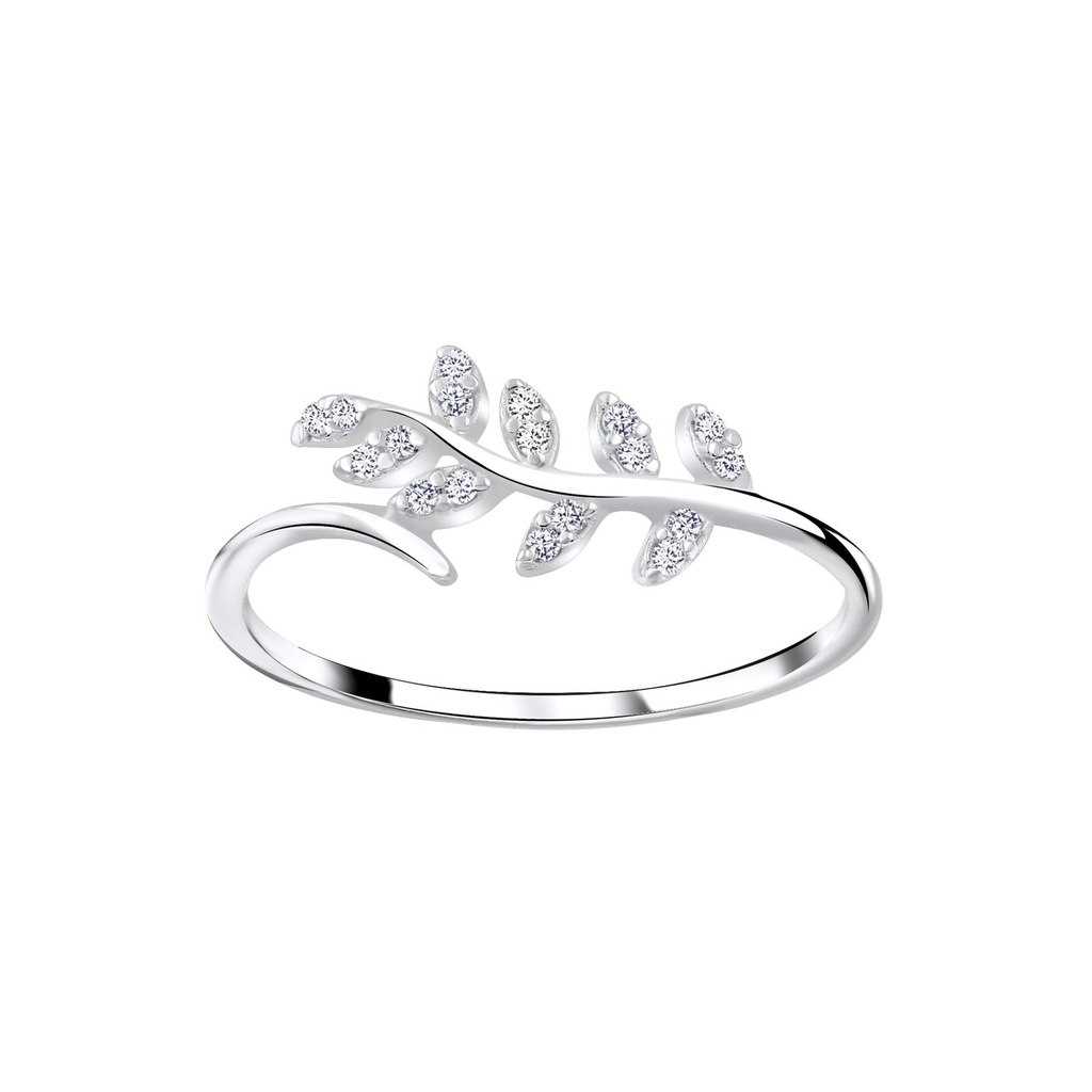 Silver Branch Ring