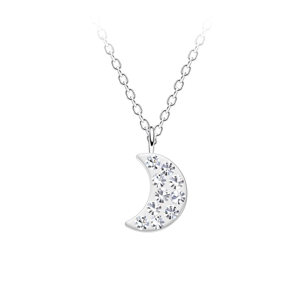 Silver Moon Necklace