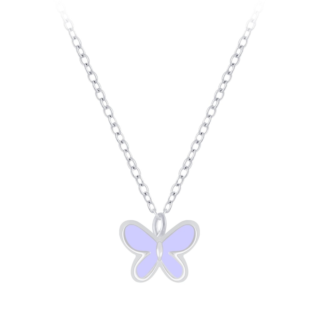 Silver Butterfly Necklace