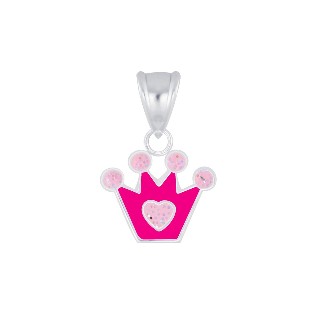 Silver Crown Pendant