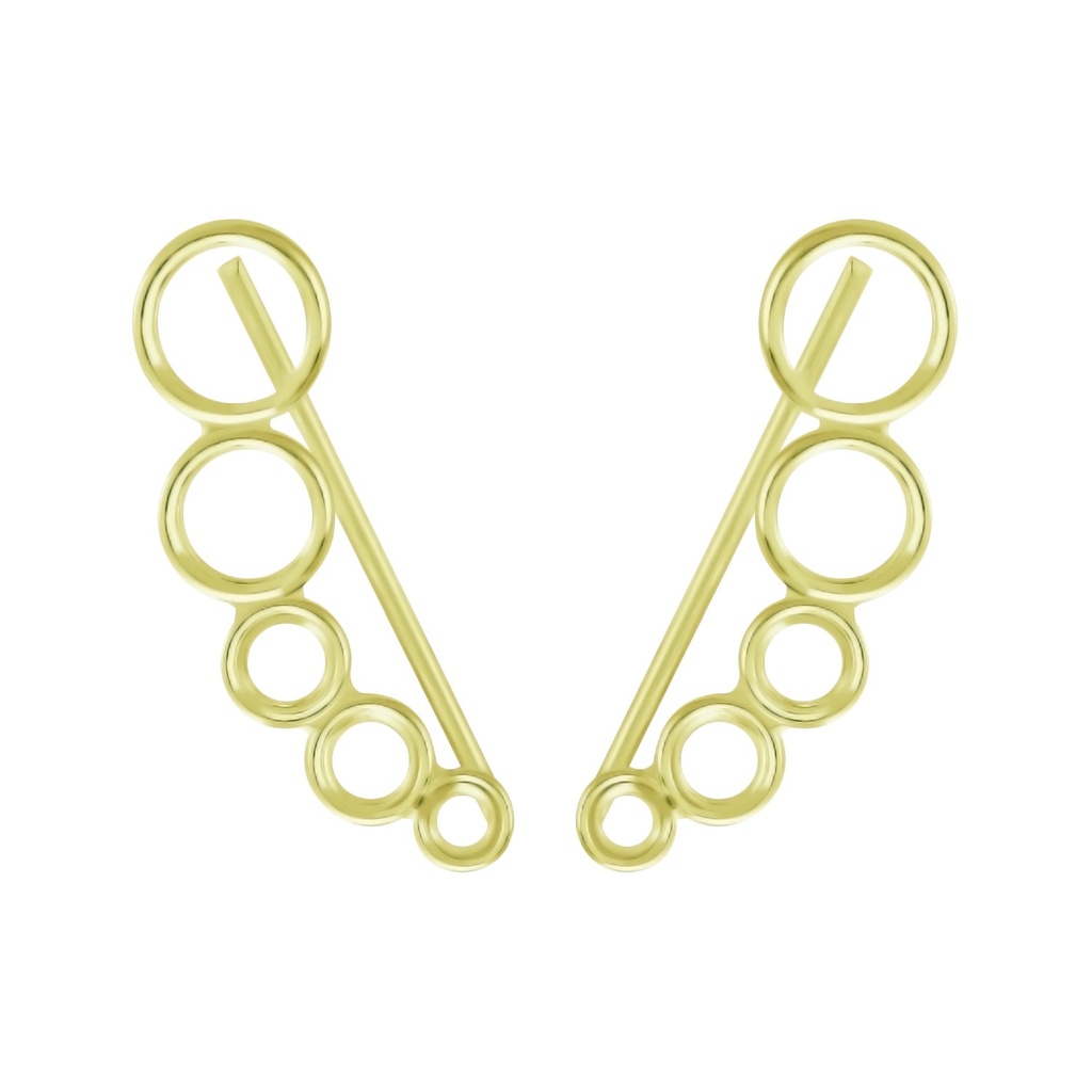 Grimpeurs d'oreille cercle en argent