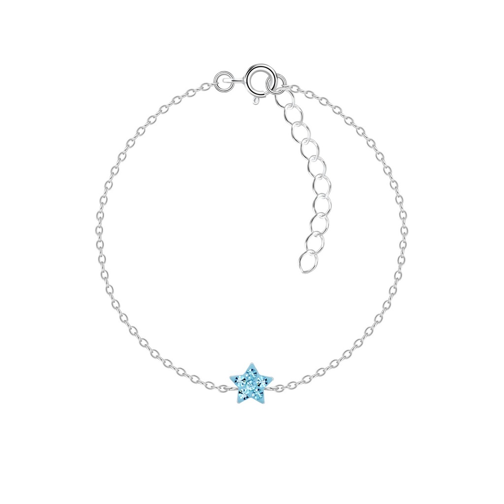 Bracelet étoile en argent