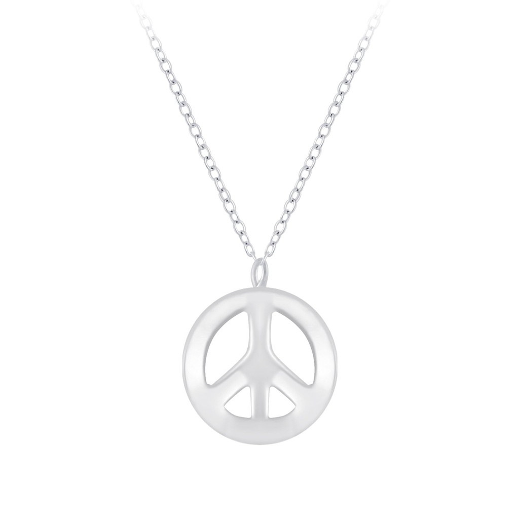 Collier paix en argent