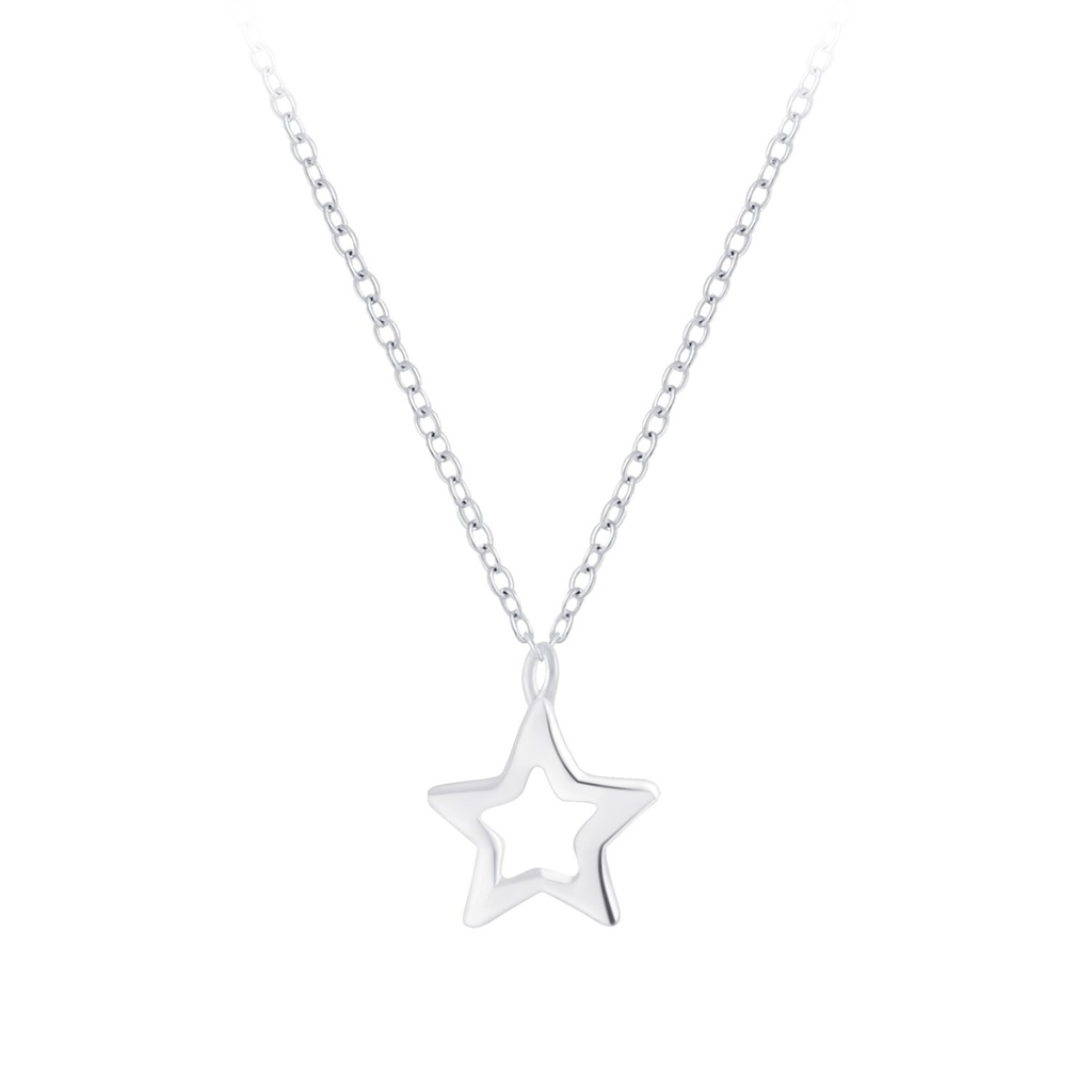 Silver Star Necklace