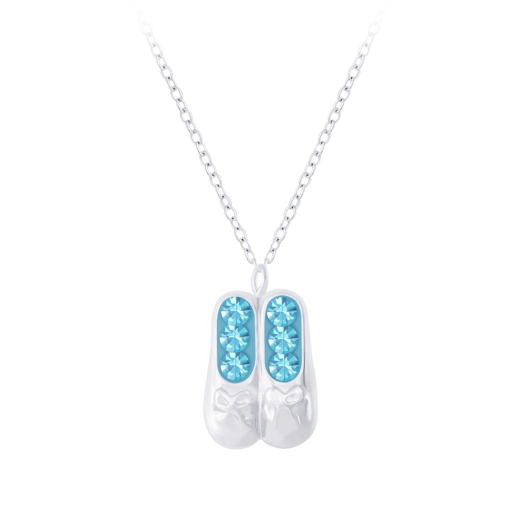 Silver Ballerina Necklace