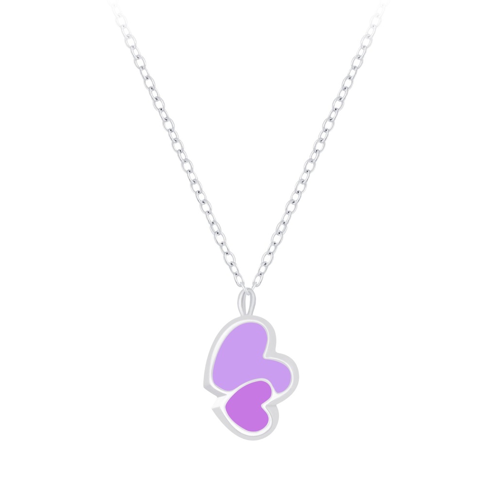 [10009590] Collier cœur en argent