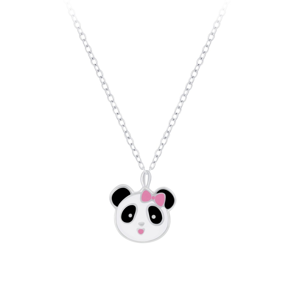 Silver Panda Necklace