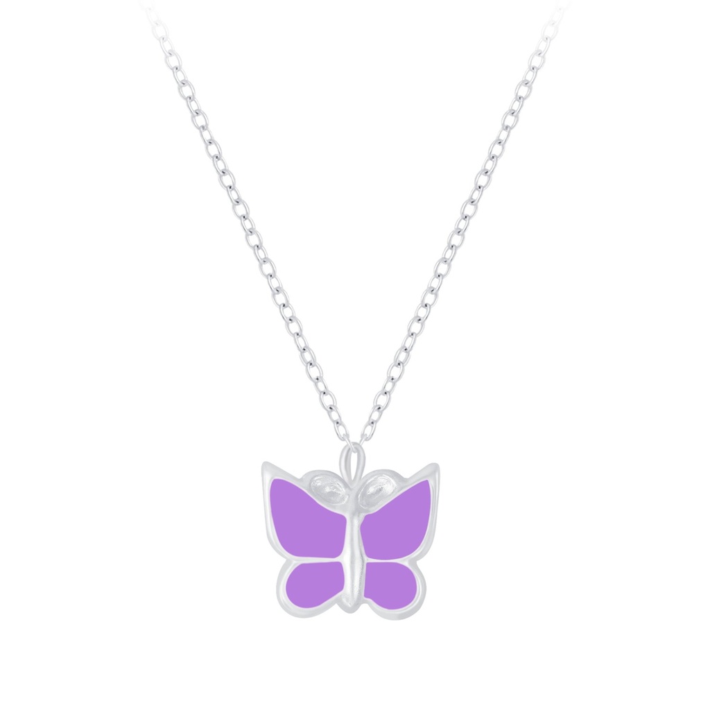 Silver Butterfly Necklace