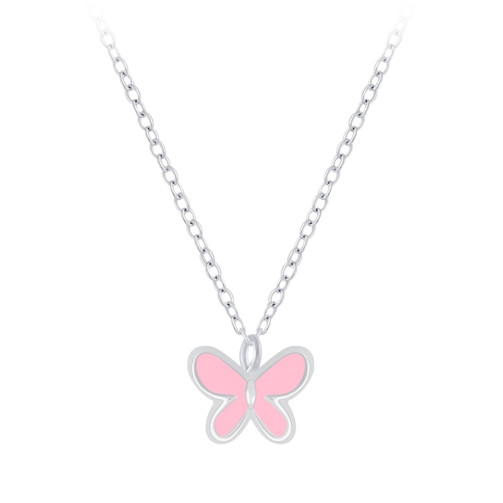 Silver Butterfly Necklace