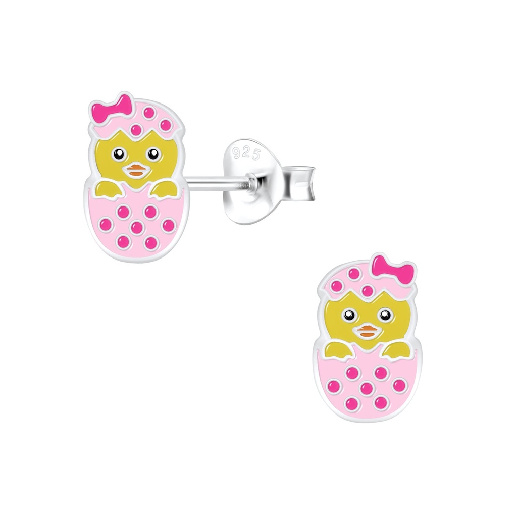 Puces d'oreilles œuf qui éclot en argent