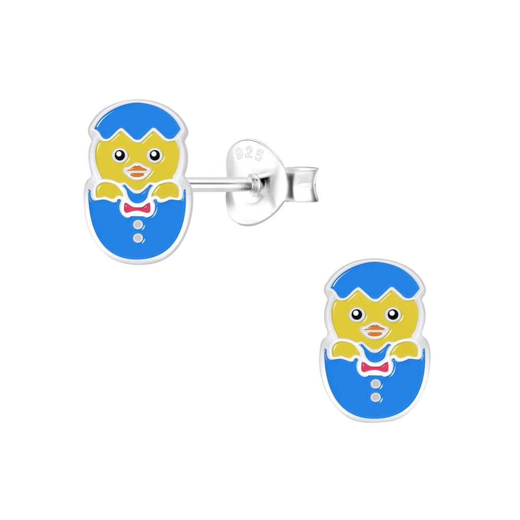 Puces d'oreilles œuf qui éclot en argent