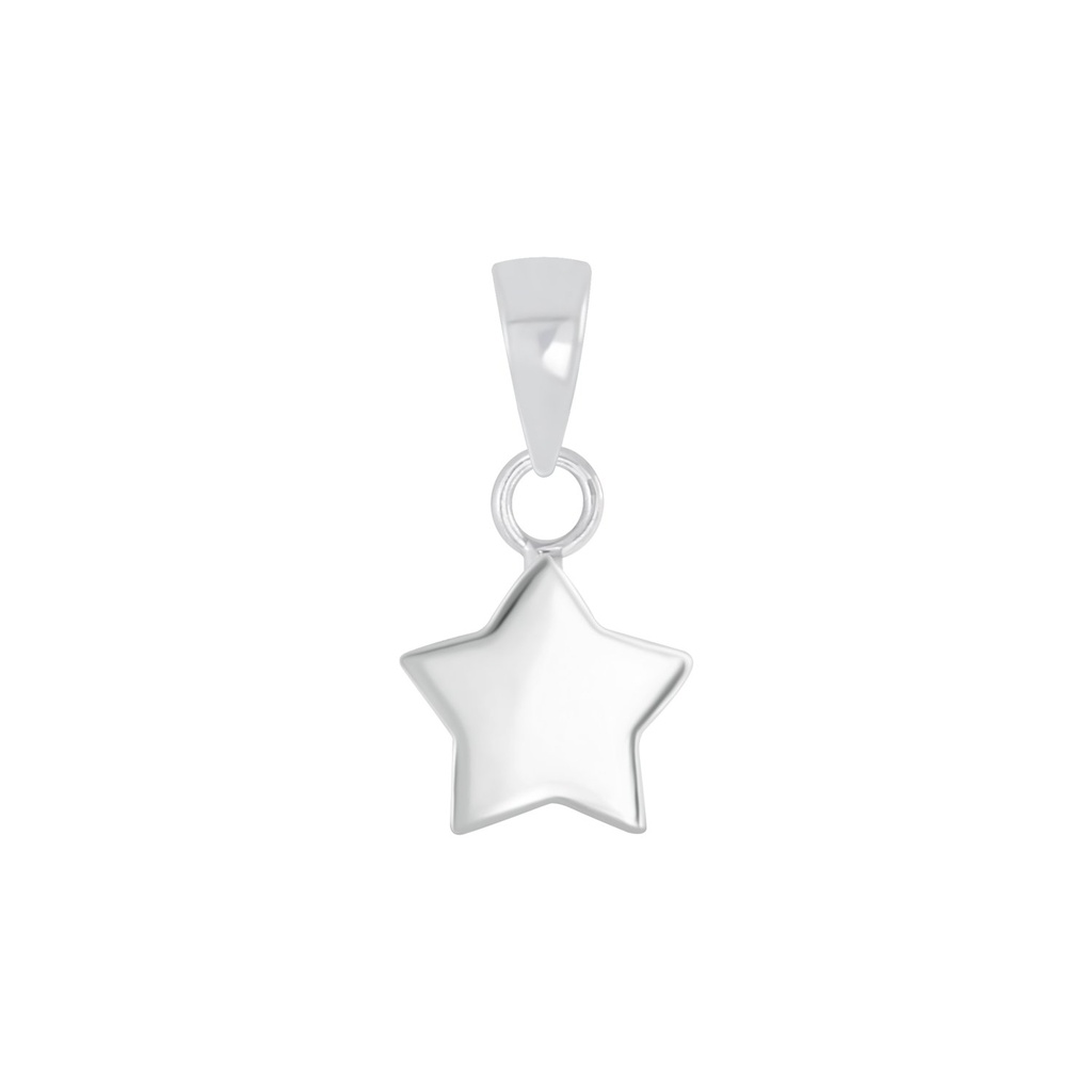 Pendentif étoile en argent