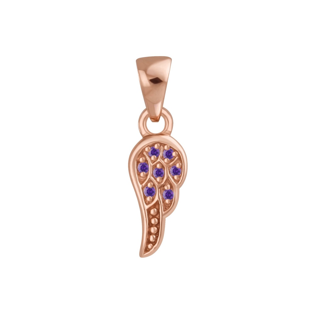 Pendentif aile en argent