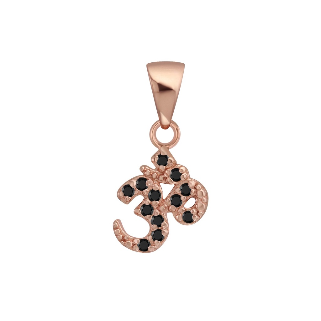 [10005025] Pendentif om en argent (Black)