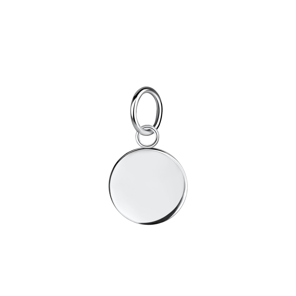 Silver Round Pendant