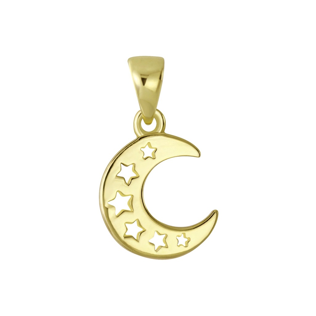 Silver Moon Pendant