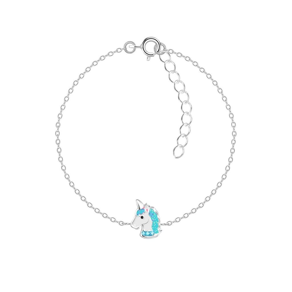 Silver Unicorn Bracelet