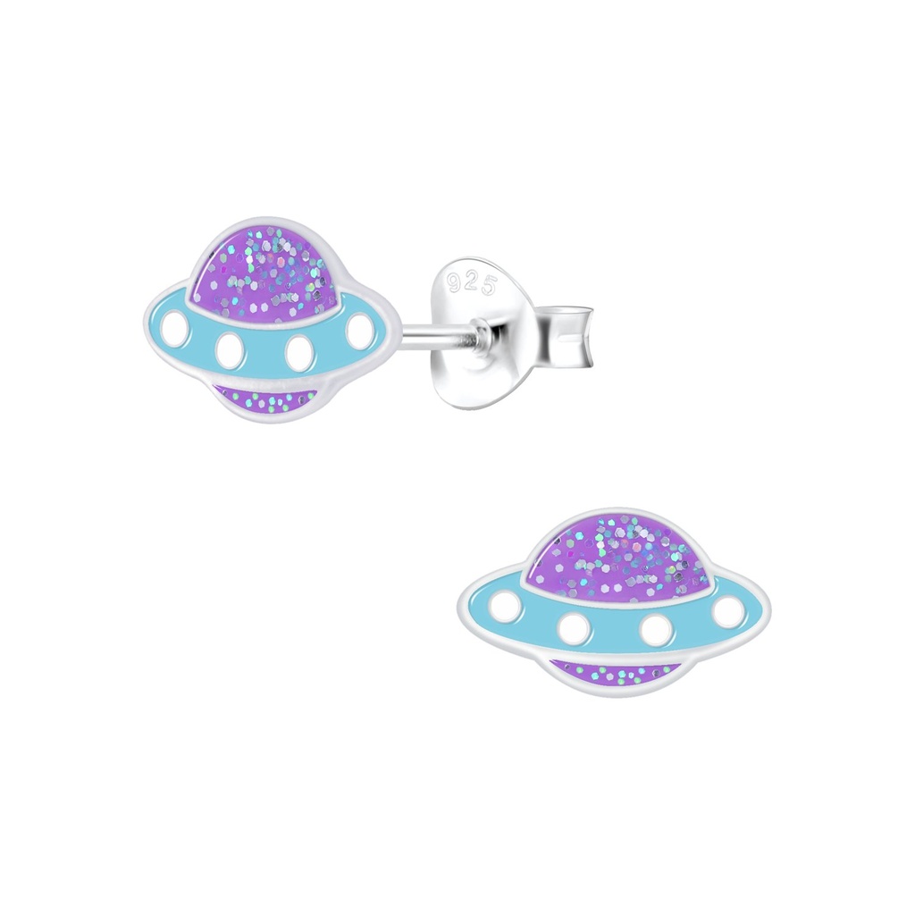 Puces d'oreilles OVNI en argent
