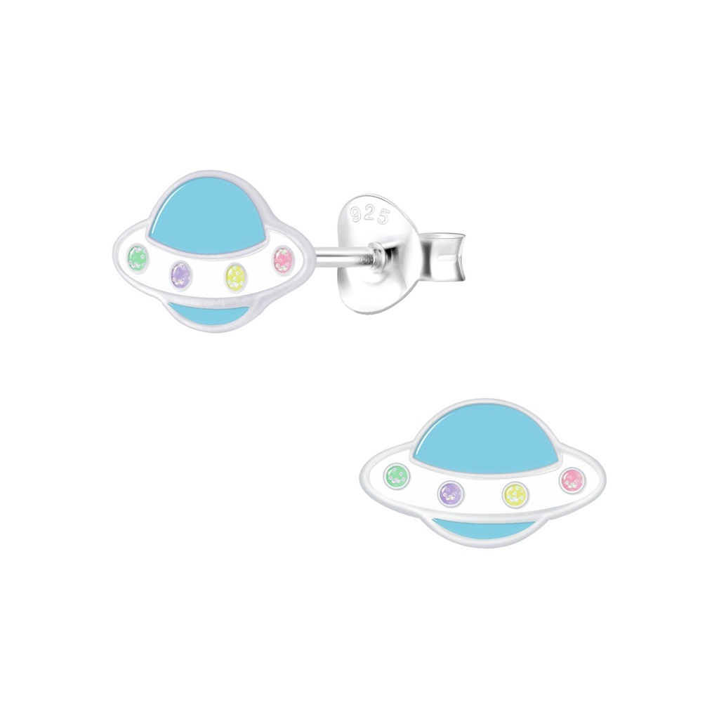 Puces d'oreilles OVNI en argent