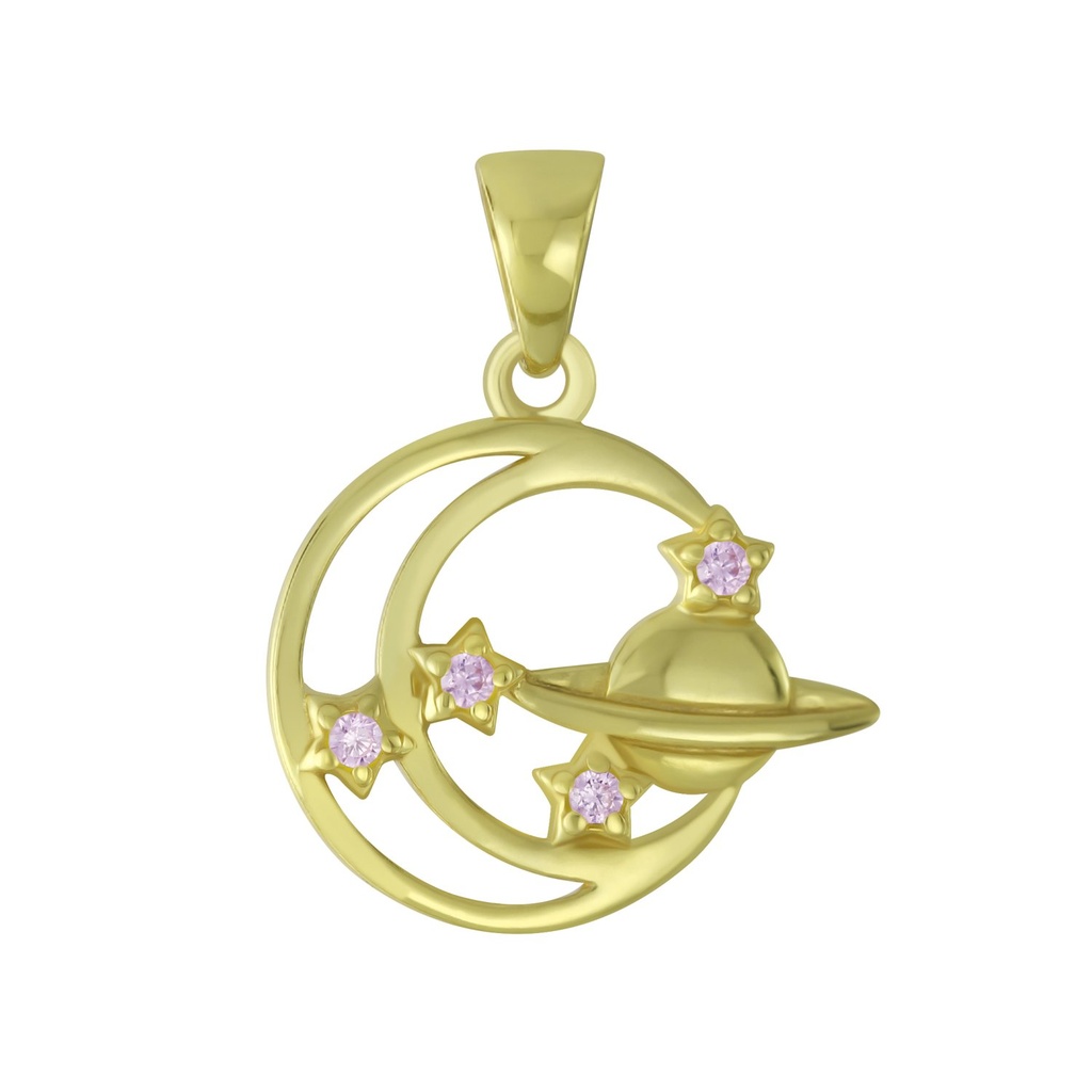Silver Planet Pendant
