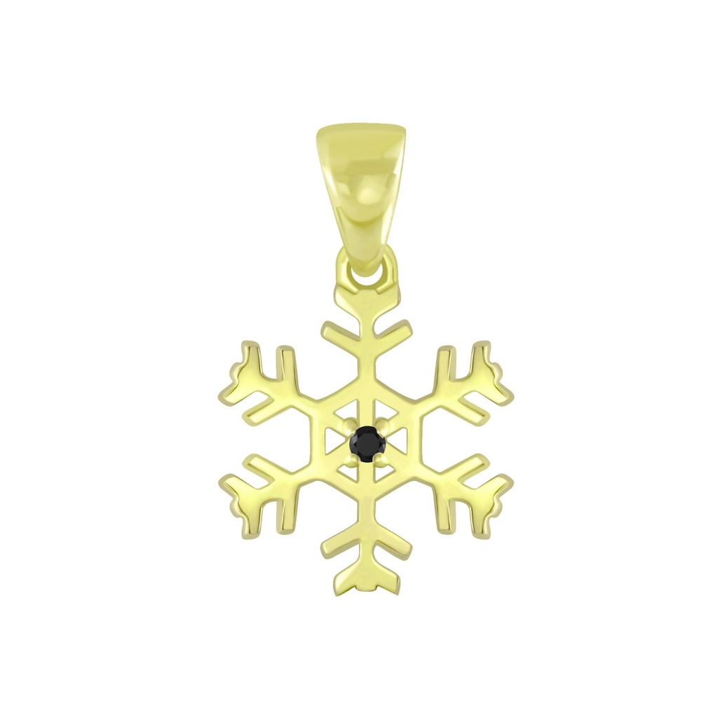 Silver Snowflake Pendant