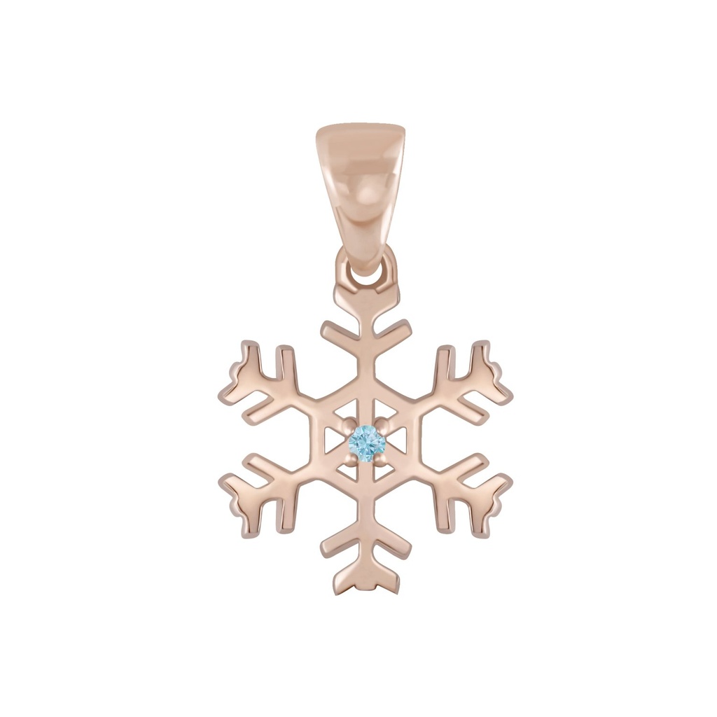 Silver Snowflake Pendant