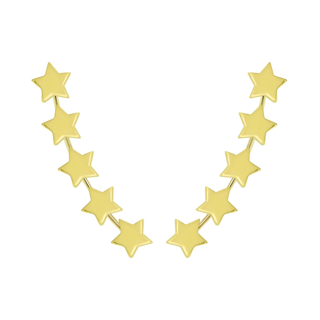 [10005677] Grimpeurs d'oreille étoile en argent