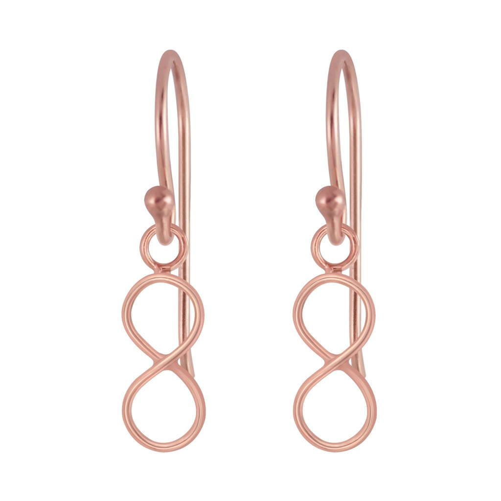 Silver Infinity Earrings