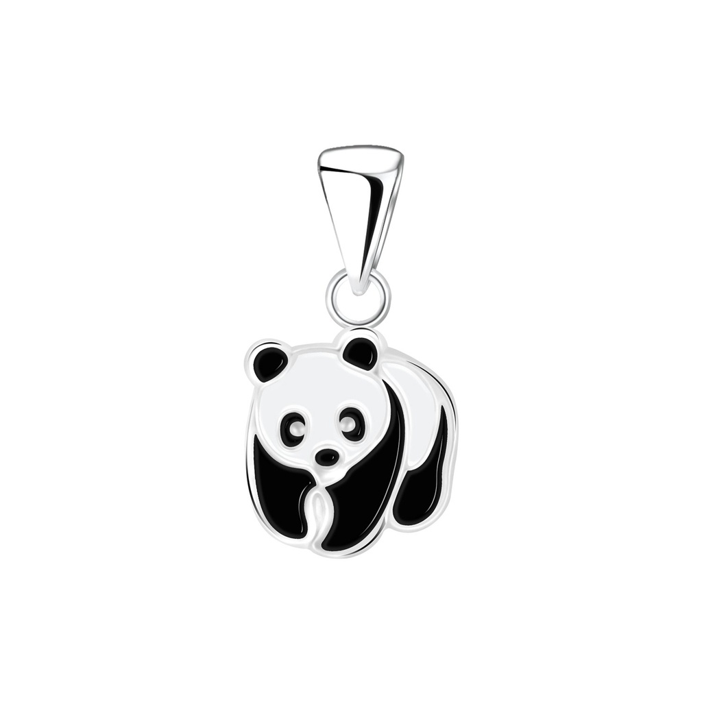 Pendentif panda en argent