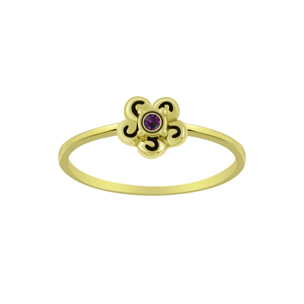 Silver Flower Ring