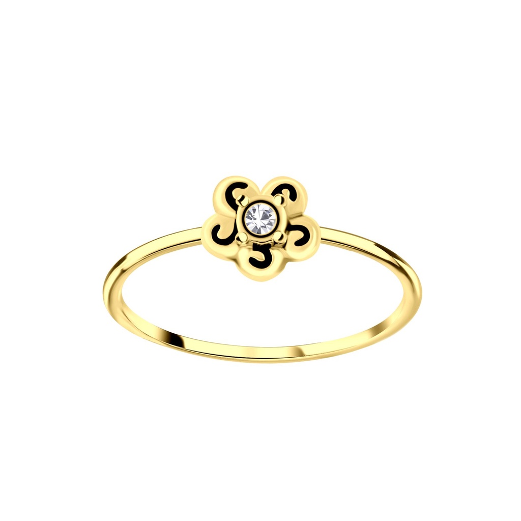 Silver Flower Ring