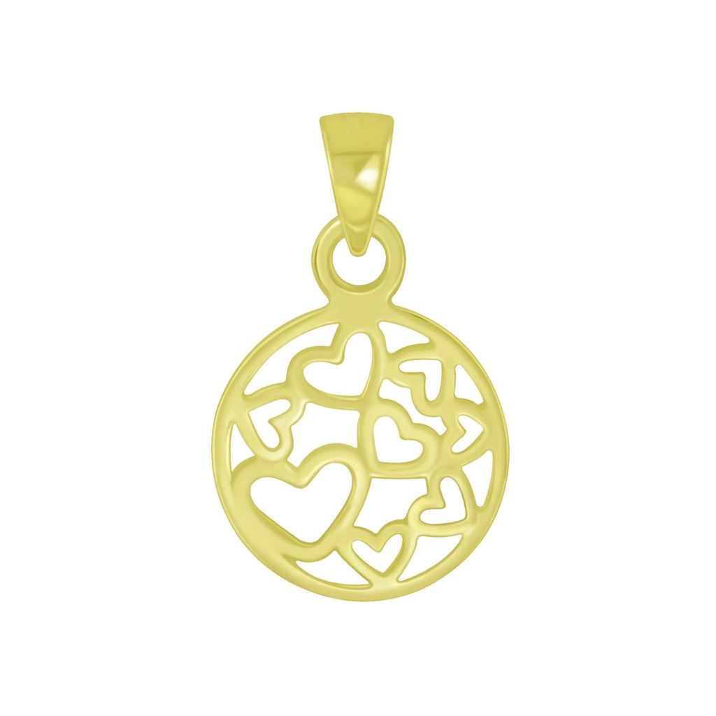 Silver Hearts Pendant