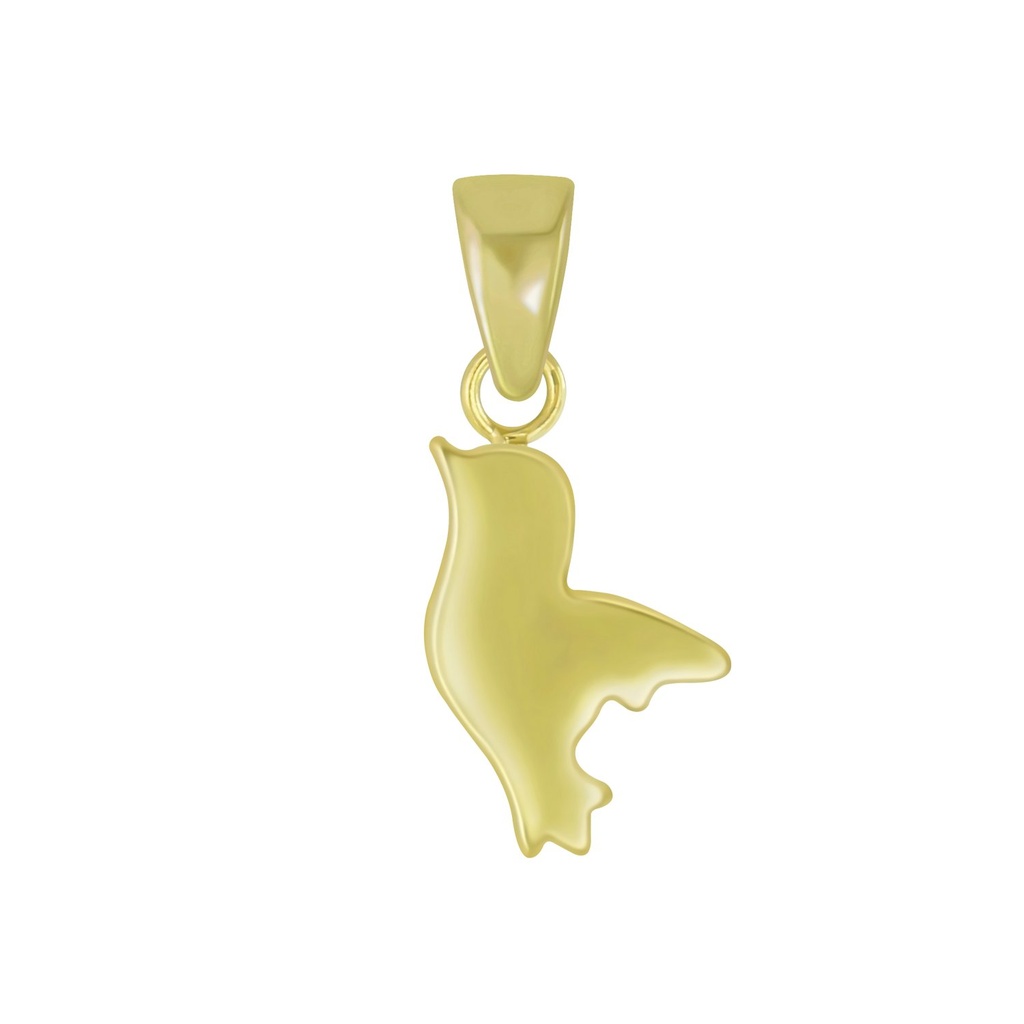 Pendentif oiseau en argent