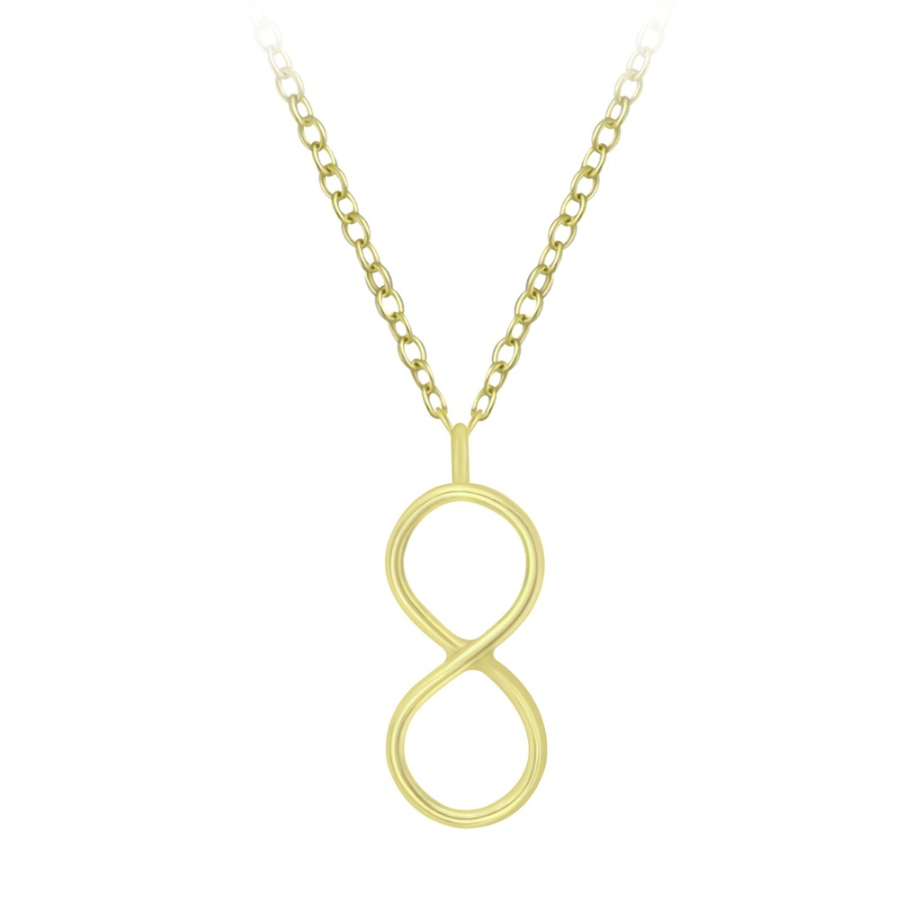 Collier infini en argent