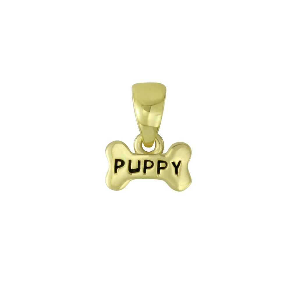Silver Puppy Pendant