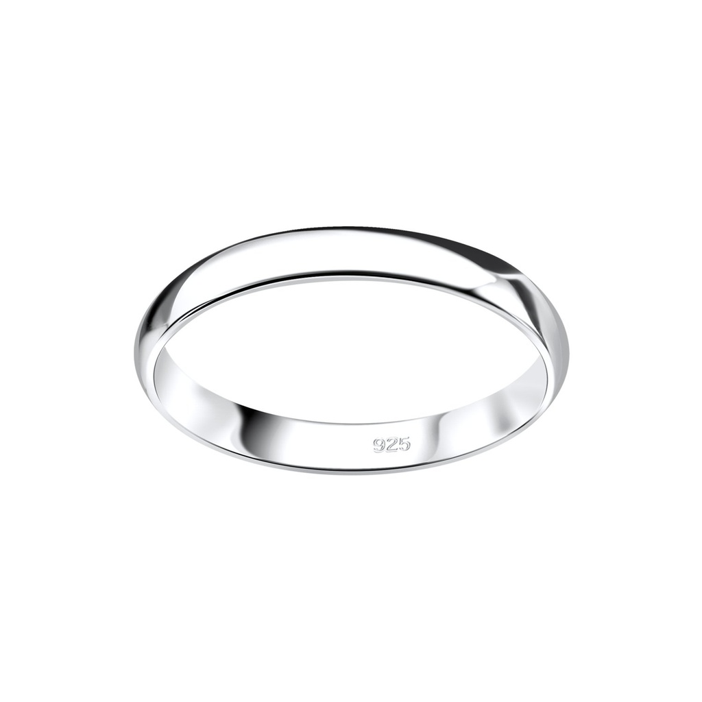 Bague jonc en argent 2 mm