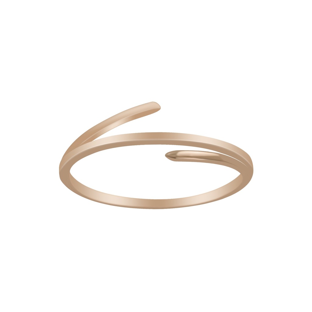 Bague ligne trois en argent
